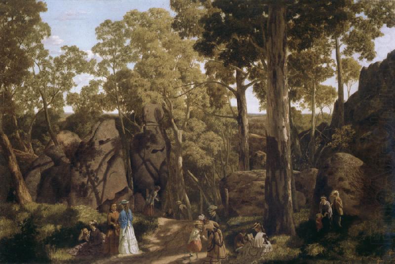 At the Hanging Rock, William Ford